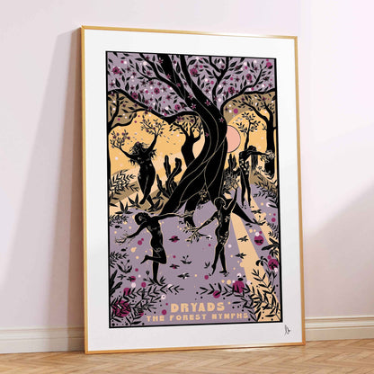 The Forest Nymphs, Dryads
