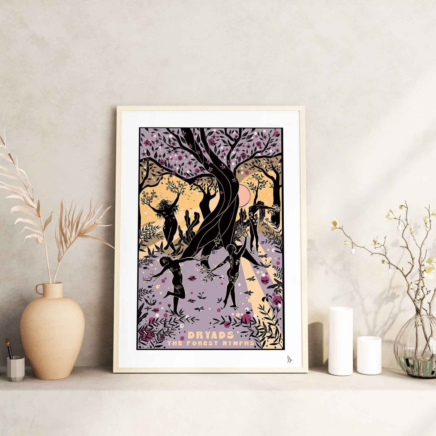 The Forest Nymphs, Dryads