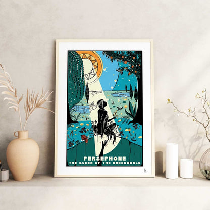 Persephone and Hades, The Queen of the Underworld and Goddess of Spring