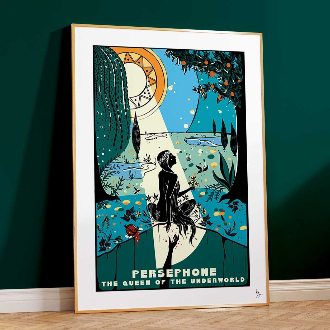 Persephone and Hades, The Queen of the Underworld and Goddess of Spring