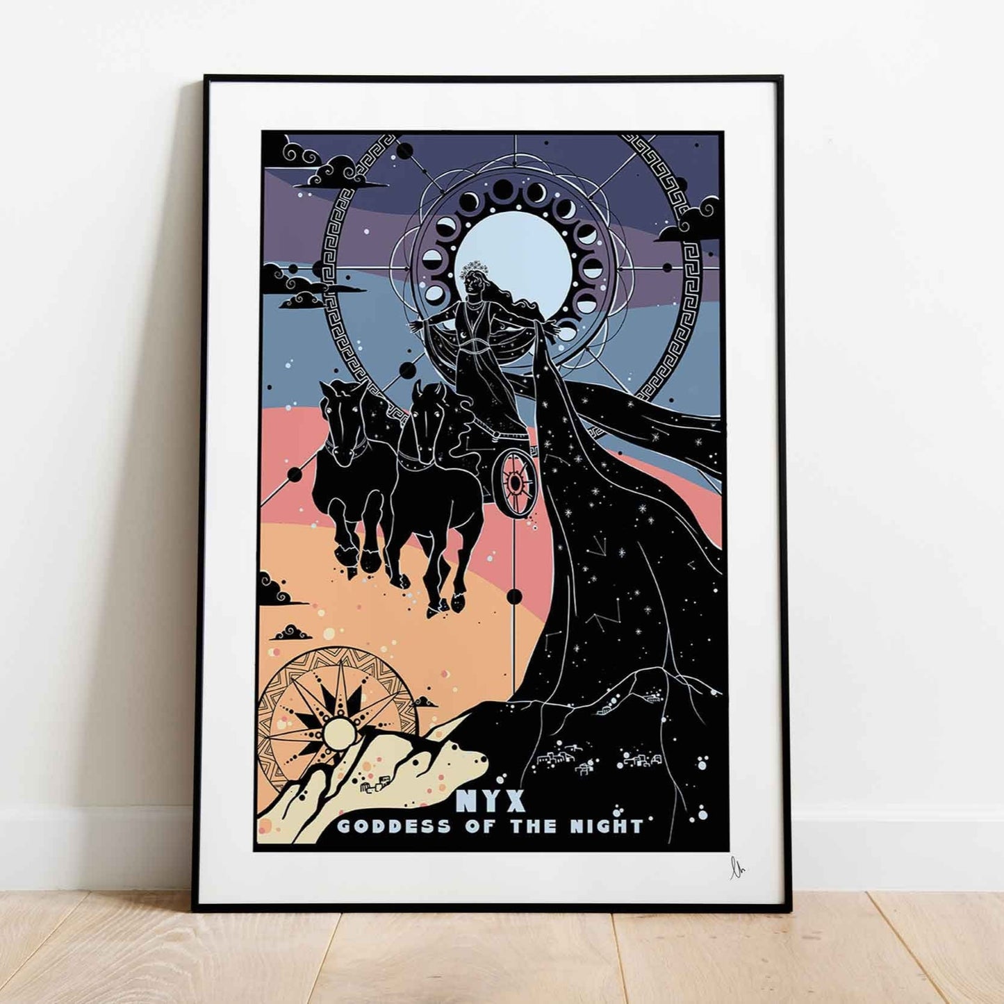 Nyx, The Goddess of the Night