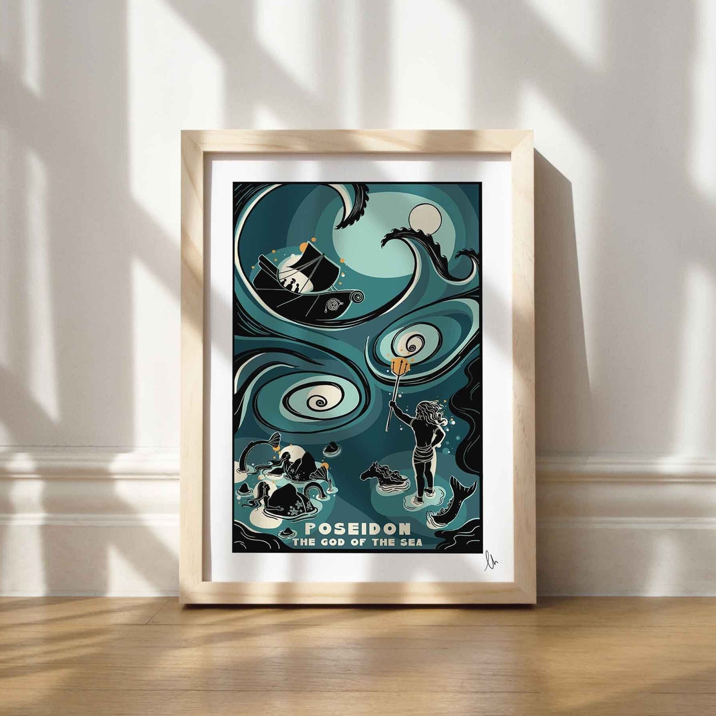 Poseidon, The God of the Sea