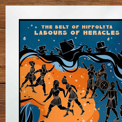The Belt of Hippolyta, Labours of Heracles
