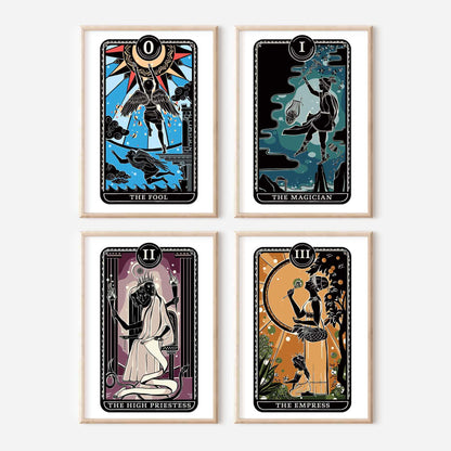 Greek Mythology Tarot Card Print Selection (A5, A4, A3)