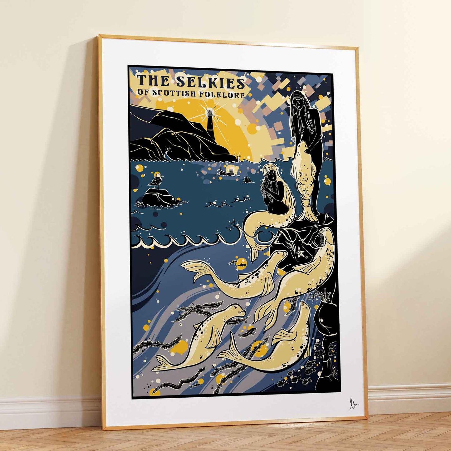 The Selkies of Scottish Folklore